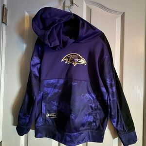 Kids' Purple Sports Hoodie
